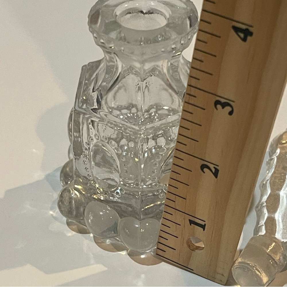 Vintage / Antique Perfume Bottle with Stopper Glass Crystal - Picture 13 of 14